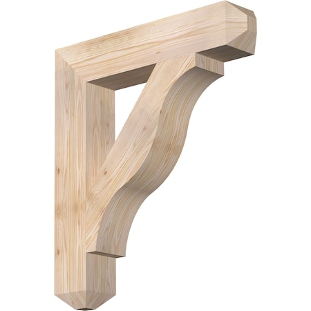 Funston Craftsman Smooth Bracket, Douglas Fir, 5 1/2W X 30D X 34H